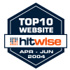 Hitwise Top 10 Award Winner