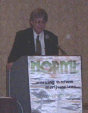 Keith Stroup of NORML USA speaks