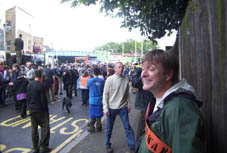 J Day march with Russell Cronin