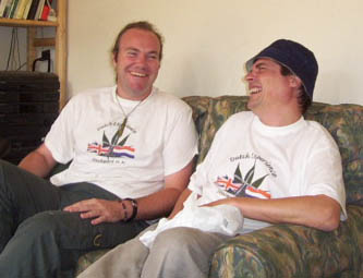 NORML President Chris Fowlie meets Dutch Experience Stockport founder Colin Davies