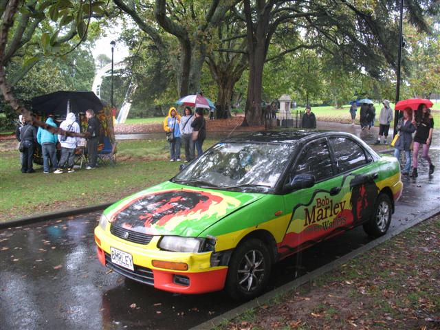 Auckland J Day 2009: Bob Marley man was there