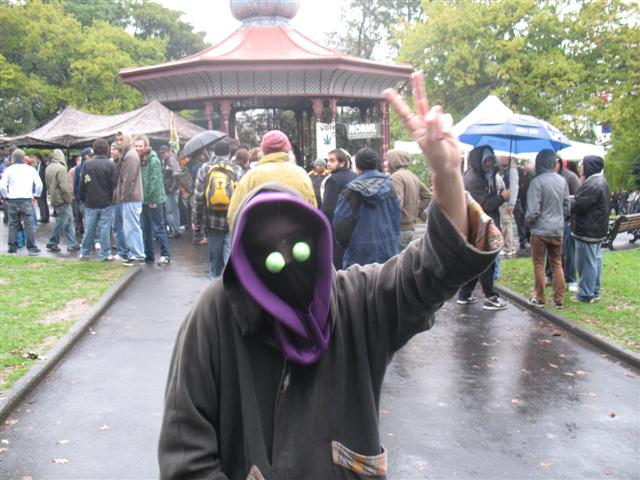 Auckland J Day 2009: the Jawa made his customary appearance