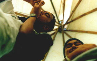 a session in the TeePee at JDay